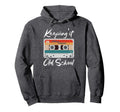 Keeping It Old School 80S 90S Cassette Hoodie - Trendy Graphic Men Women - T-Shirt, Sweatshirt, Hoodie