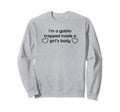 Im Goblin Trapped Inside Body Y2K Sweatshirt - Streetwear Style Unisex - T-Shirt, Sweatshirt, Hoodie