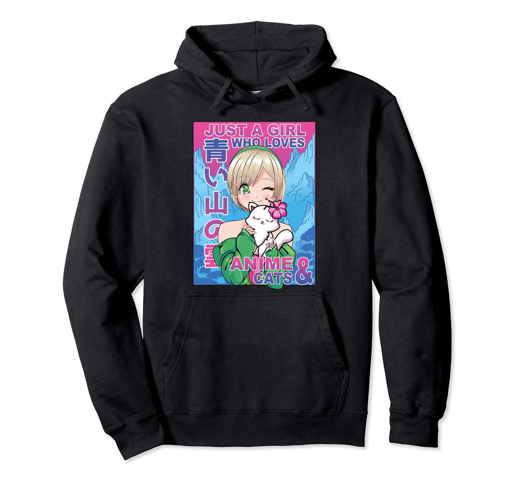 Vaporwave Aesthetic Who Loves Anime Hoodie - Streetwear Style for Adults - T-Shirt, Sweatshirt, Hoodie