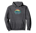 Rainy Lake Rainbow Lake Souvenir Hoodie - Custom Art Print for Adults - T-Shirt, Sweatshirt, Hoodie
