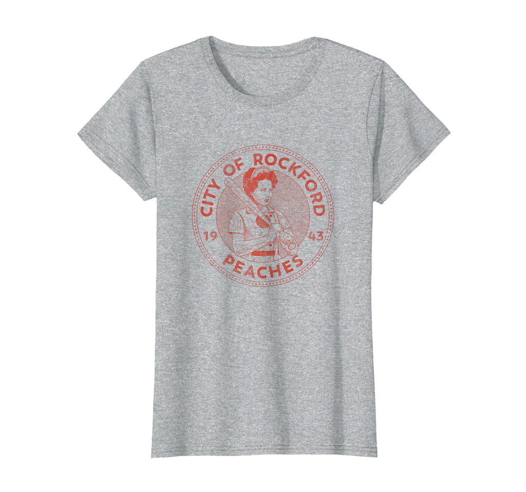 City Rockford Peaches Baseball T-Shirt - Unique Graphic for Adults - T-Shirt, Sweatshirt, Hoodie
