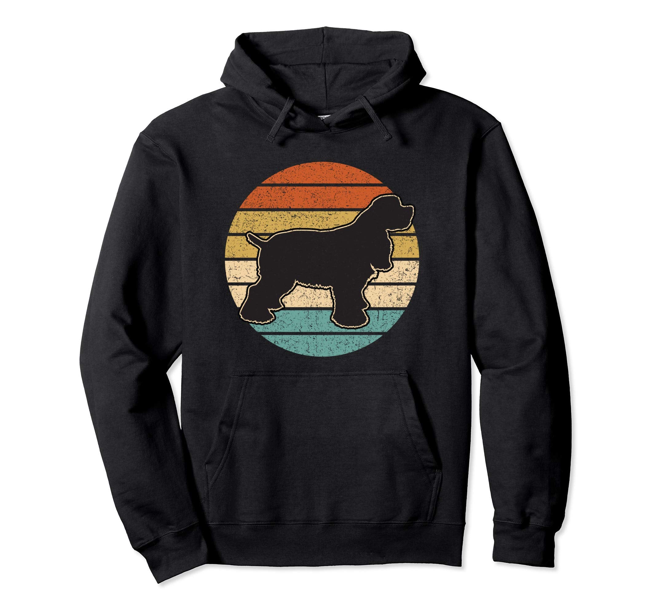Cocker Spaniel Dog Gift Sunset Hoodie - Aesthetic Graphic Unisex - T-Shirt, Sweatshirt, Hoodie