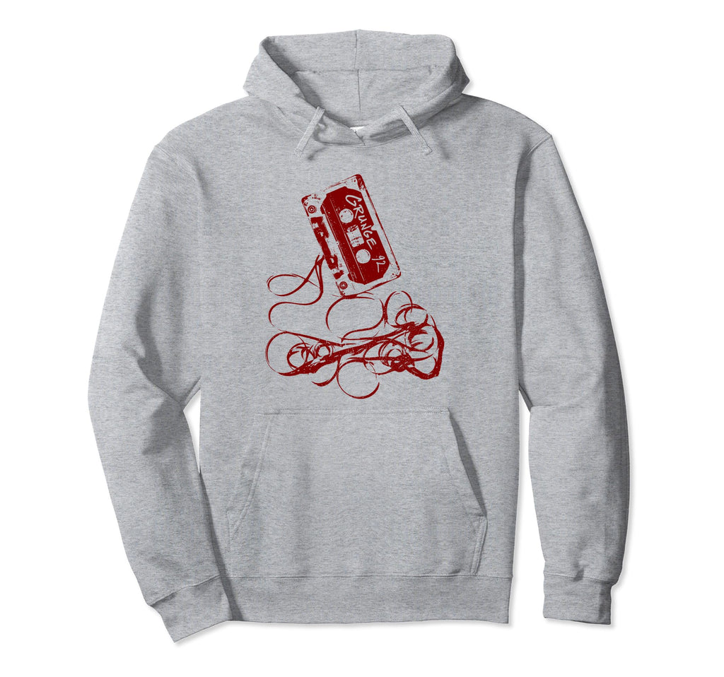 Grunge 90S Music Tape Concert Hoodie - Aesthetic Graphic Unisex - T-Shirt, Sweatshirt, Hoodie