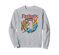 Marvel Fantastic Four Group Shot Sweatshirt - Unique Graphic for Adults - T-Shirt, Sweatshirt, Hoodie