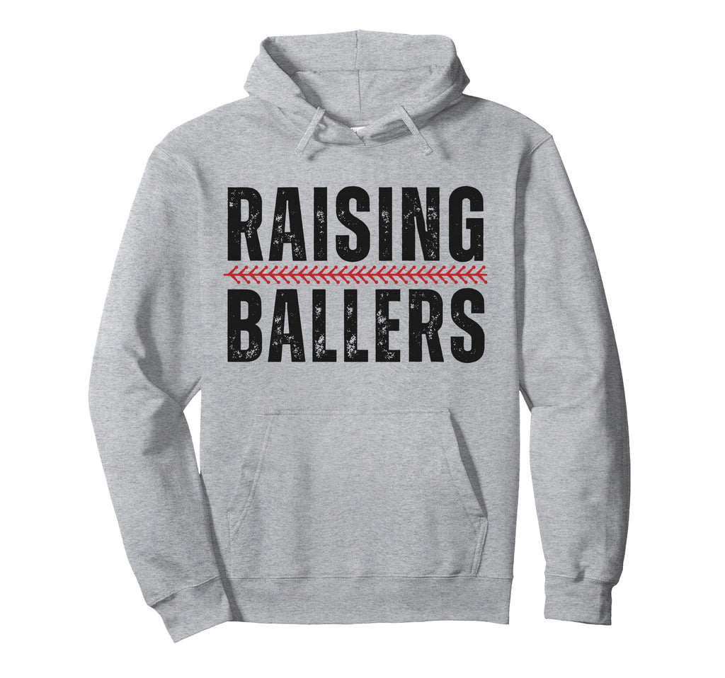 Raising Ballers Hoodie - Trendy Graphic Unisex - T-Shirt, Sweatshirt, Hoodie