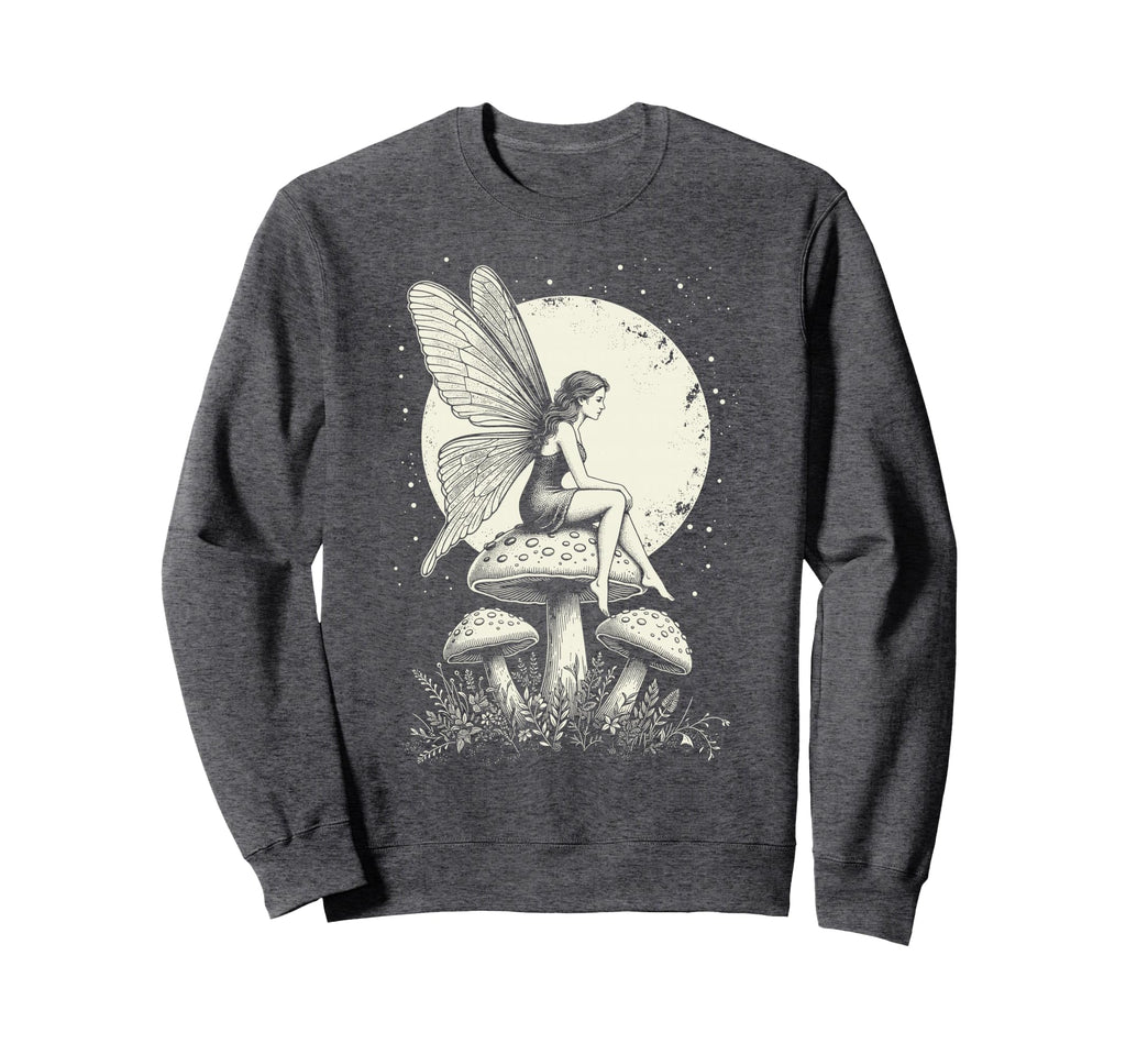 Fairycore Butterfly Fairy Sweatshirt - Aesthetic Graphic for Adults - T-Shirt, Sweatshirt, Hoodie