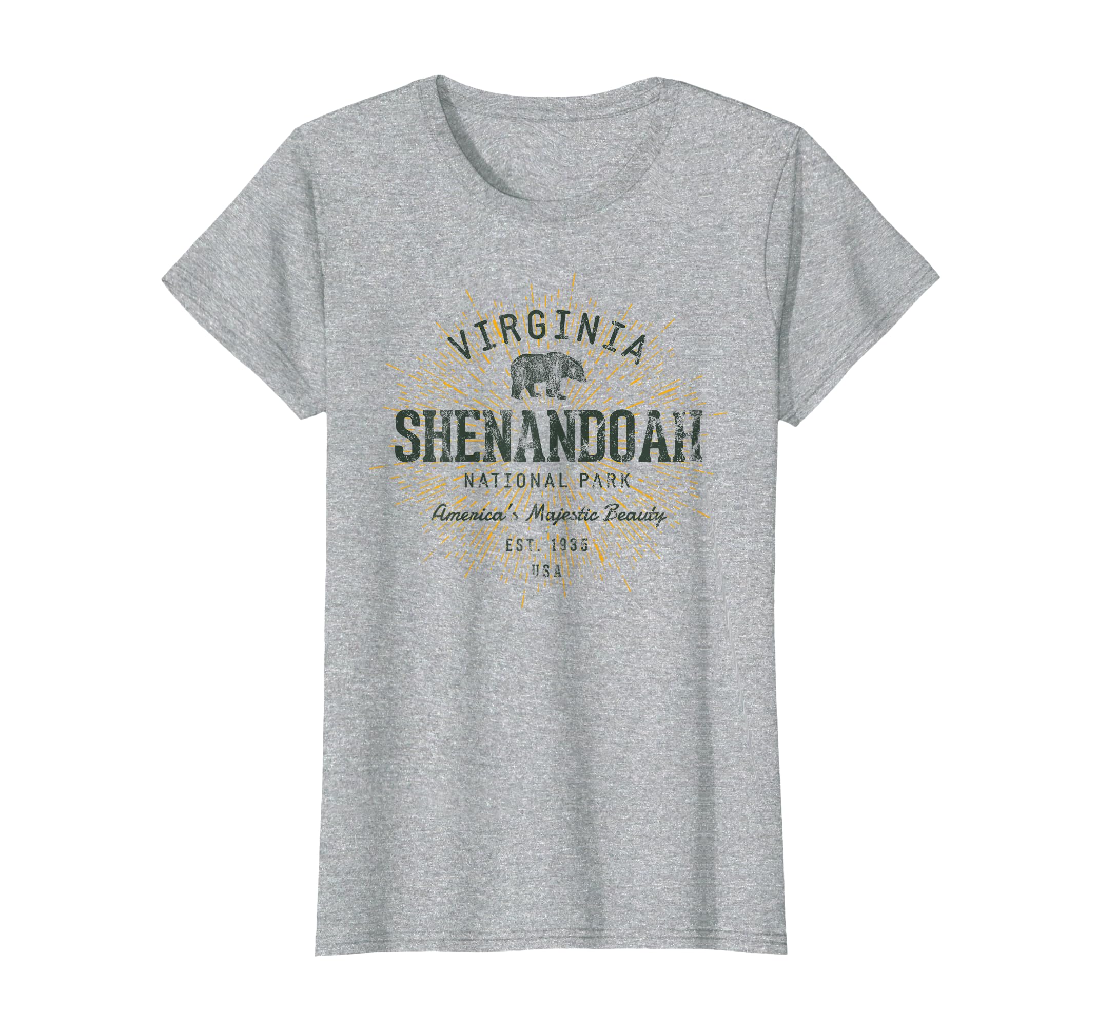 Shenandoah National Park T-Shirt - Casual Everyday Wear for Adults - T-Shirt, Sweatshirt, Hoodie