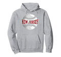 New Jersey Baseball Lovers Nj Moms Dads Hoodie - Novelty Apparel Men Women - T-Shirt, Sweatshirt, Hoodie