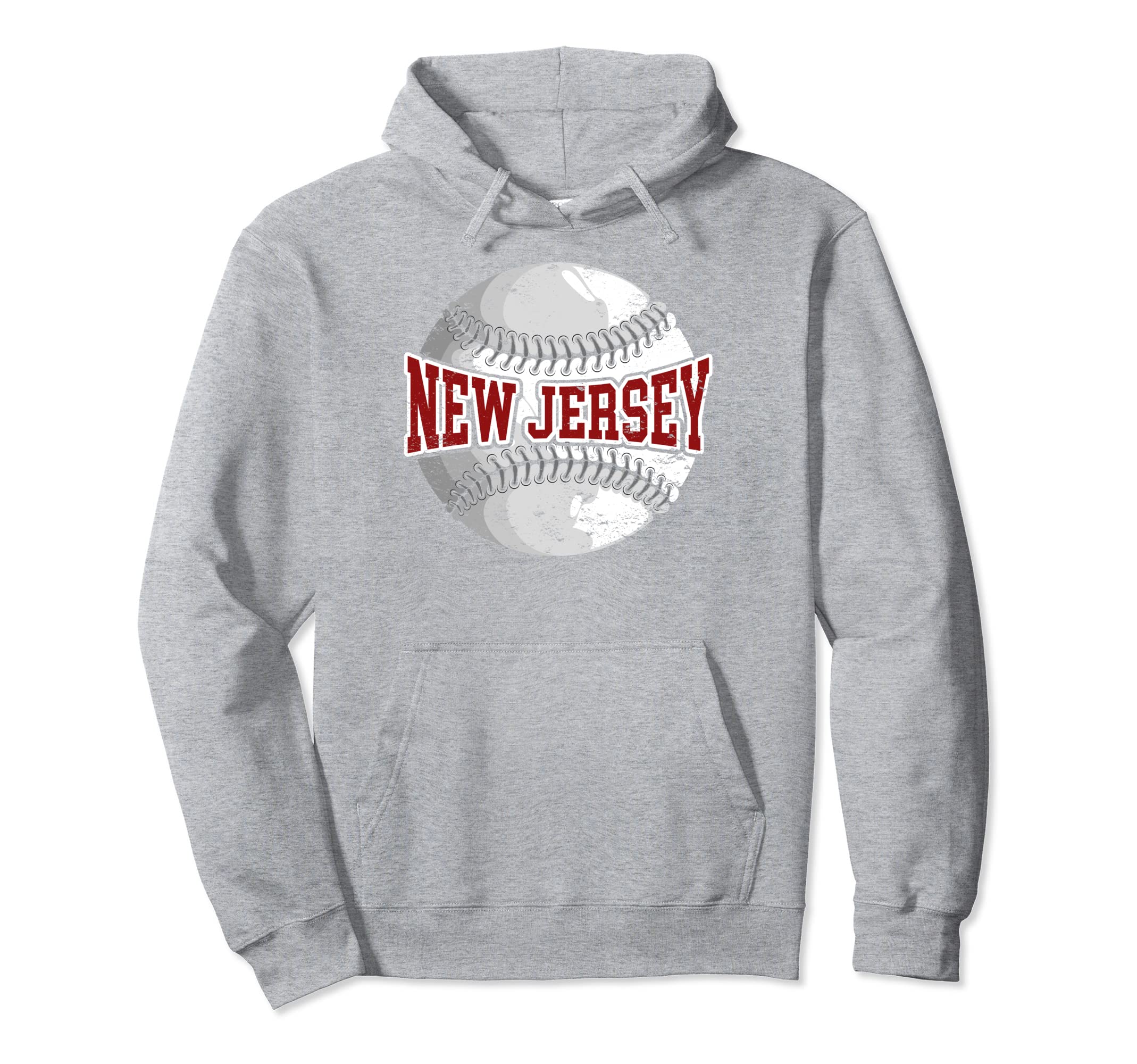 New Jersey Baseball Lovers Nj Moms Dads Hoodie - Novelty Apparel Men Women - T-Shirt, Sweatshirt, Hoodie