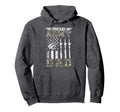 Proud Army Dad Us Army Dad Gifts Army Hoodie - Graphic Print Unisex - T-Shirt, Sweatshirt, Hoodie