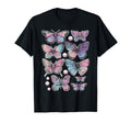 Colorful Butterflies Dreamy Art Y2K T-Shirt - Trendy Graphic for Adults - T-Shirt, Sweatshirt, Hoodie
