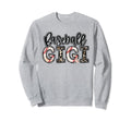 Baseball Gigi Leopard Proud Sweatshirt - Streetwear Style for Adults - T-Shirt, Sweatshirt, Hoodie