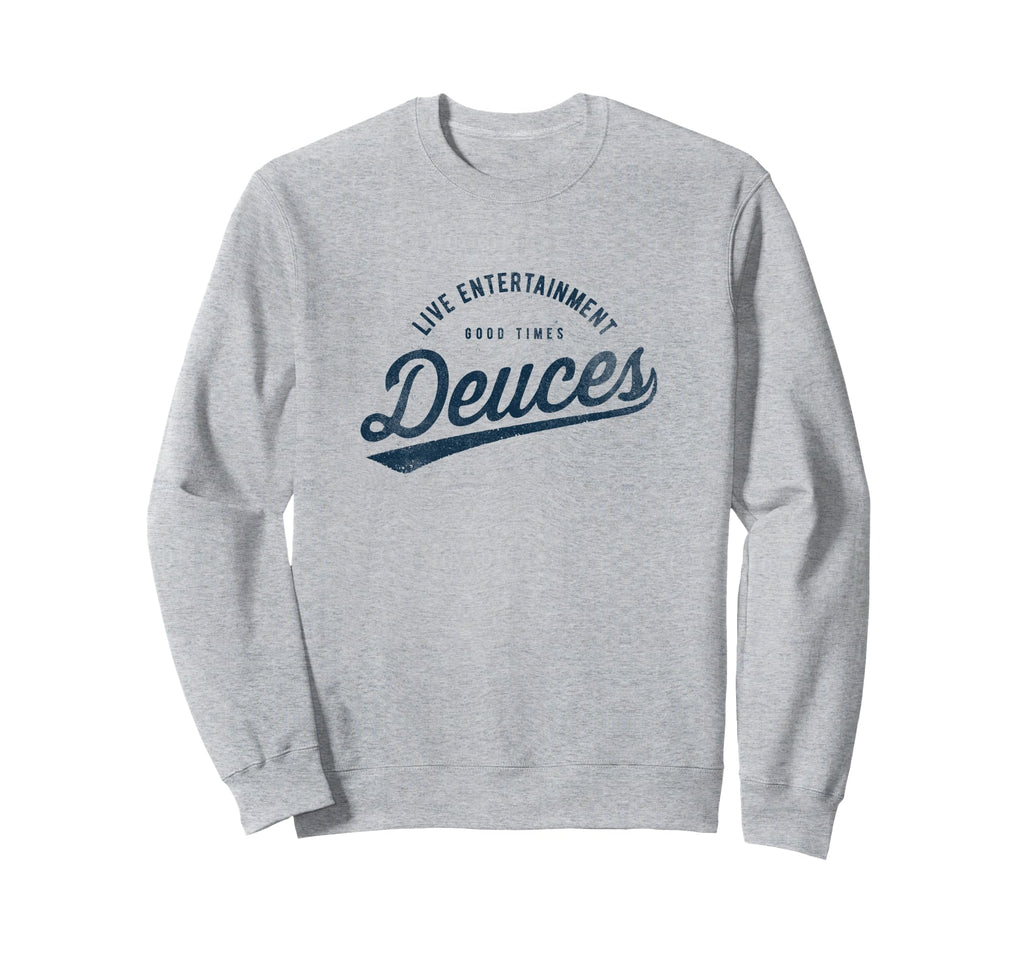 Trendy Live Entertainment Deuces Sweatshirt - Minimalist Print Men Women - T-Shirt, Sweatshirt, Hoodie