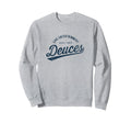 Trendy Live Entertainment Deuces Sweatshirt - Minimalist Print Men Women - T-Shirt, Sweatshirt, Hoodie