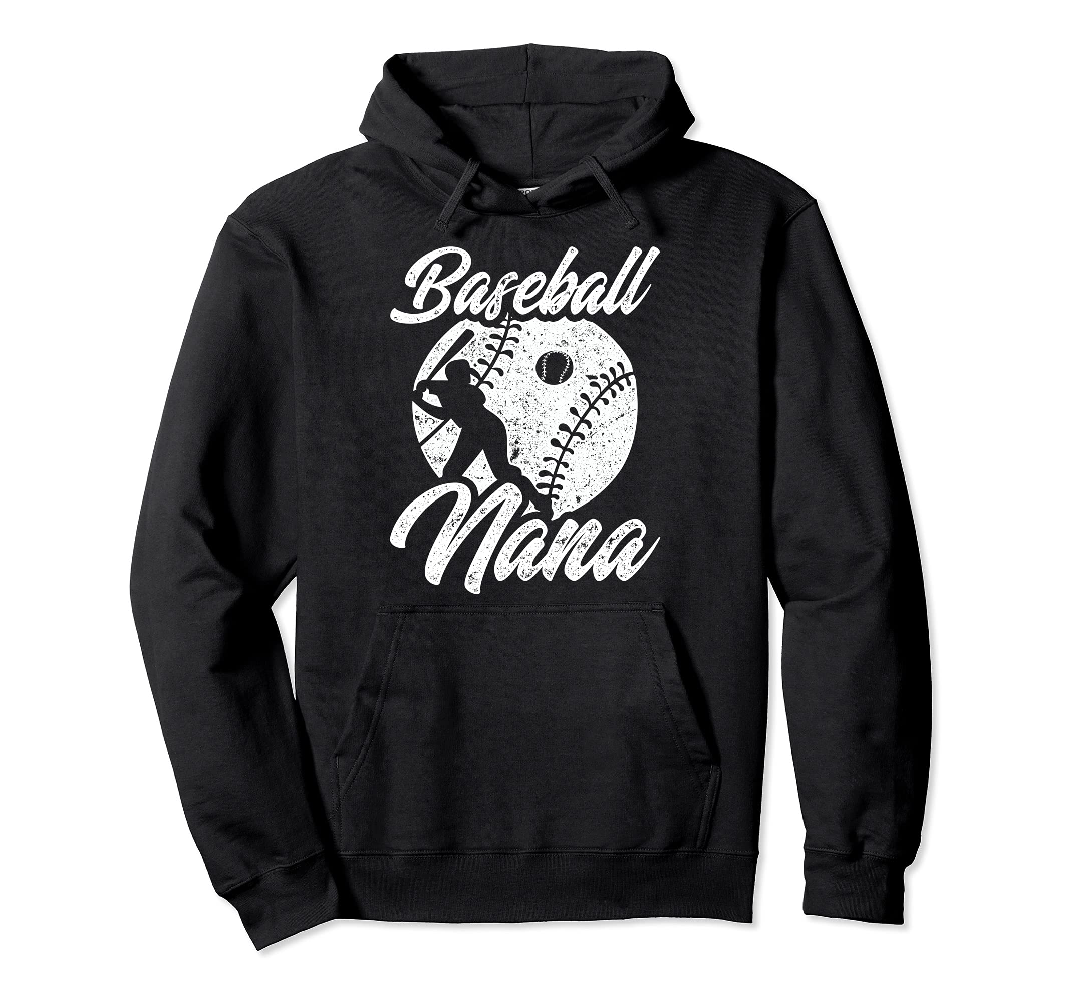 Baseball Nana Mothers Day Baseball Player Hoodie - Novelty Apparel Unisex - T-Shirt, Sweatshirt, Hoodie