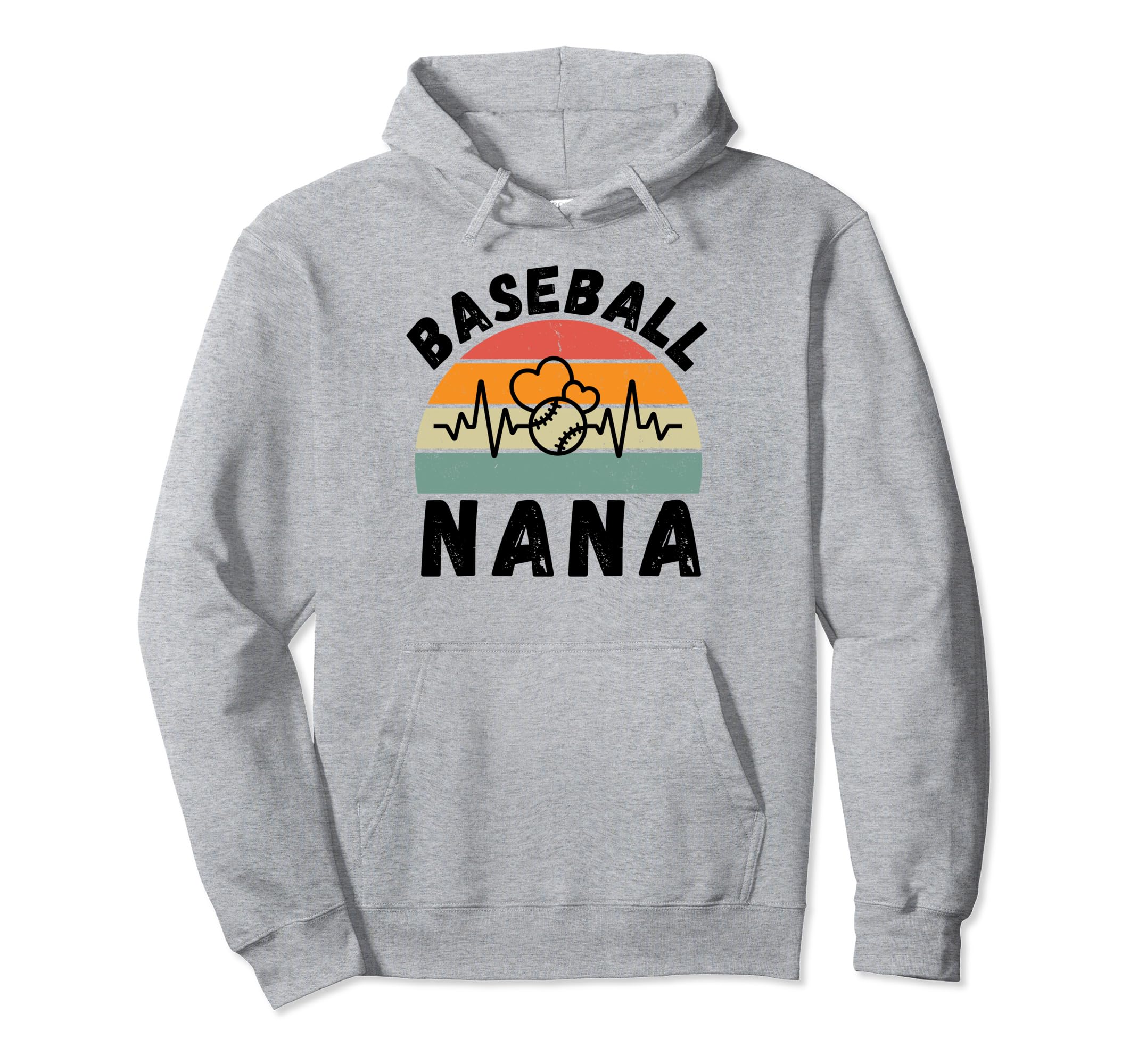Baseball Nana Family Matching Nana Hoodie - Custom Art Print Men Women - T-Shirt, Sweatshirt, Hoodie