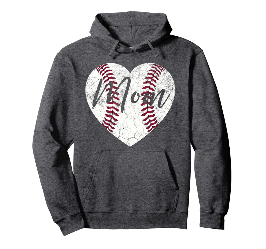 Baseball Mommy Mom Mama Wife Hoodie - Novelty Apparel Men Women - T-Shirt, Sweatshirt, Hoodie
