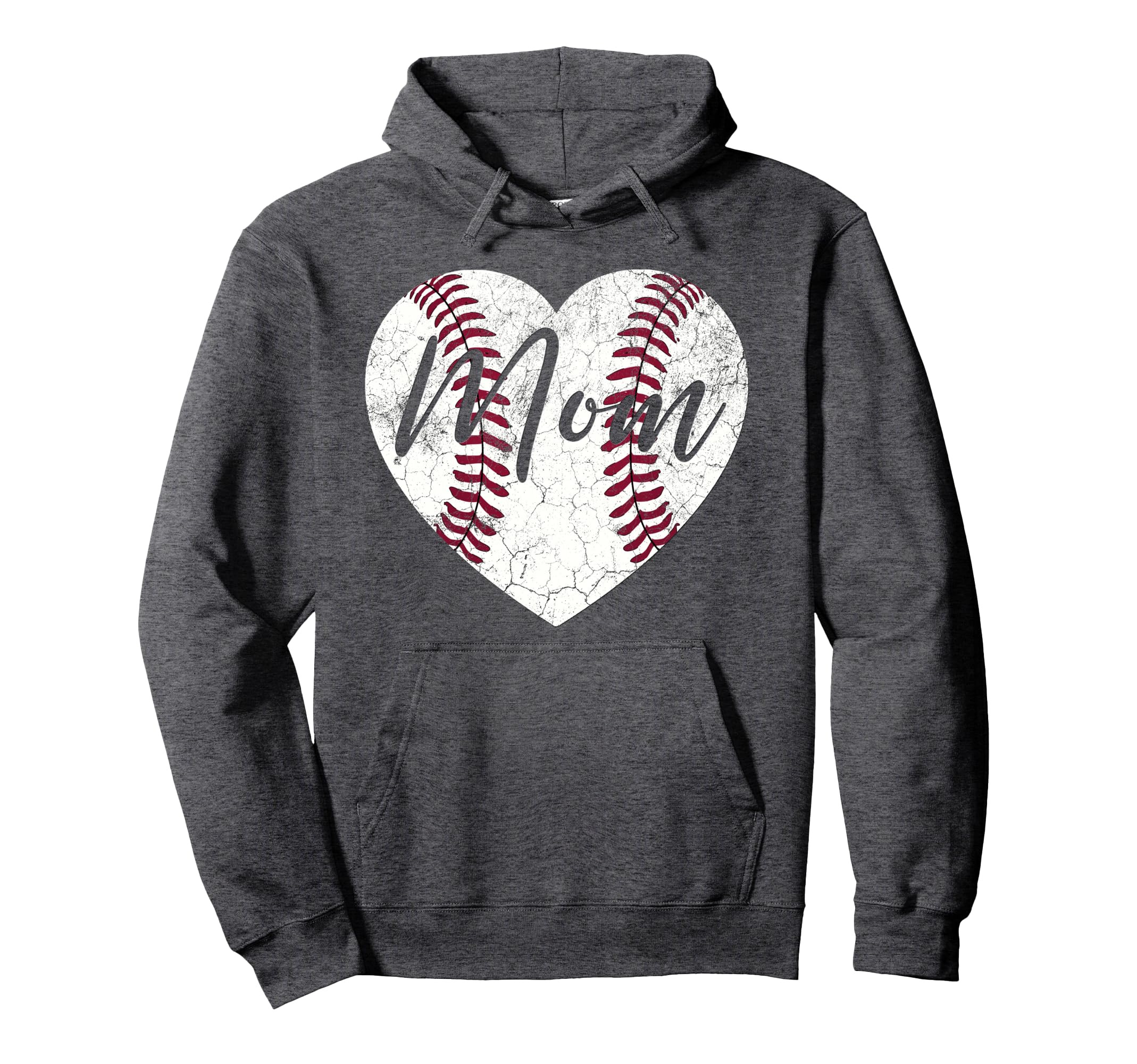 Baseball Mommy Mom Mama Wife Hoodie - Novelty Apparel Men Women - T-Shirt, Sweatshirt, Hoodie