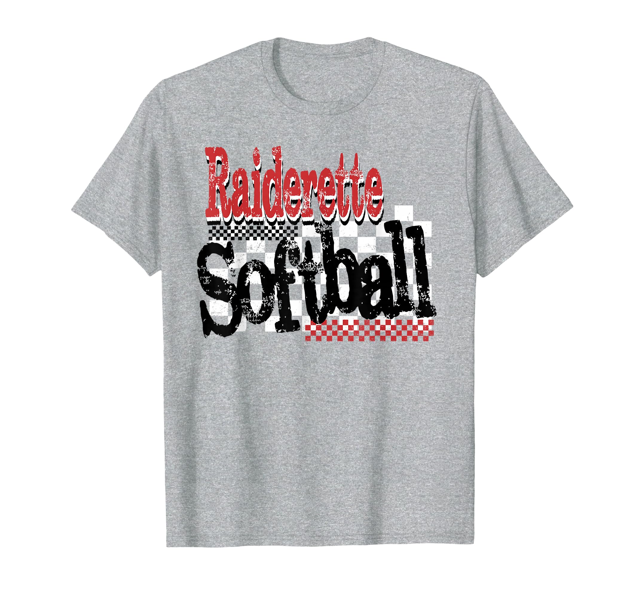 Raiderette Softball Mom Game Day School T-Shirt - Minimalist Print Unisex - T-Shirt, Sweatshirt, Hoodie