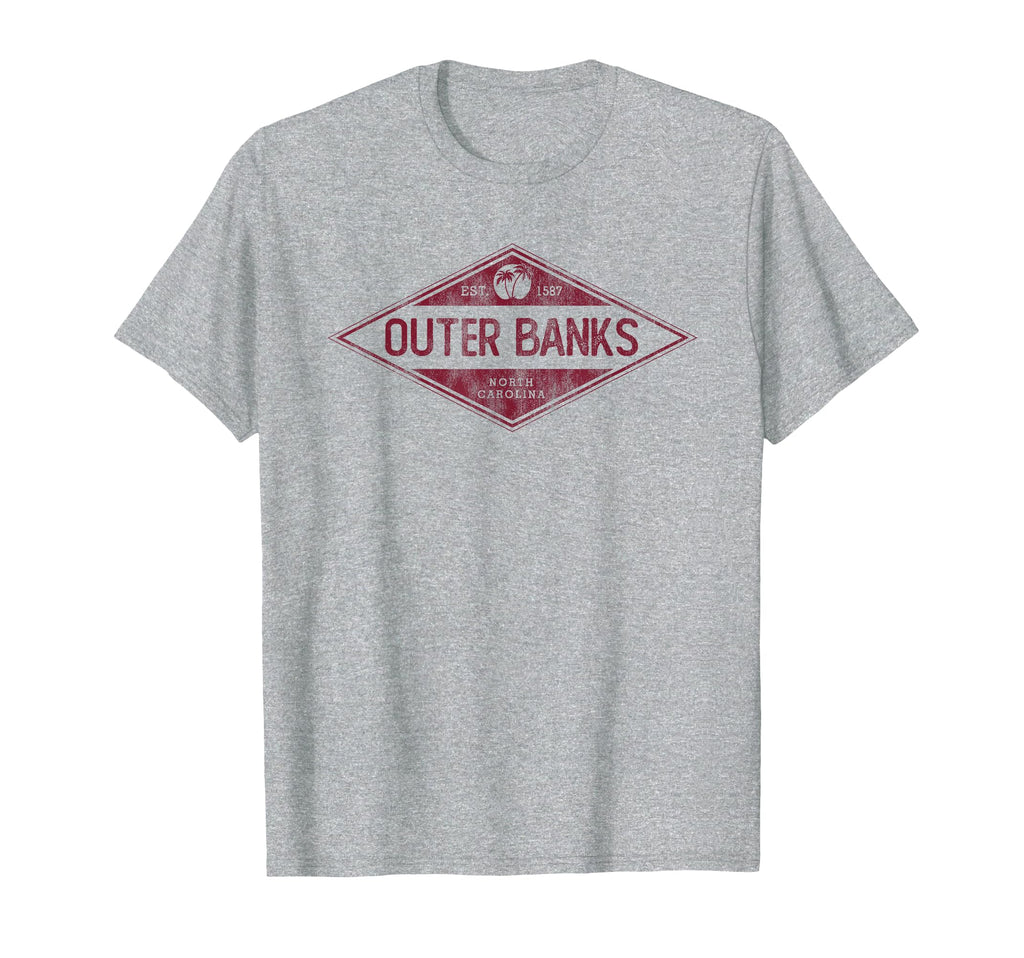 Outer Banks Obx North Carolina Badge T-Shirt - Graphic Print Unisex - T-Shirt, Sweatshirt, Hoodie