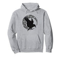 Alt Emo Y2K Fairycore Nordic Crow Hoodie - Trendy Graphic for Adults - T-Shirt, Sweatshirt, Hoodie