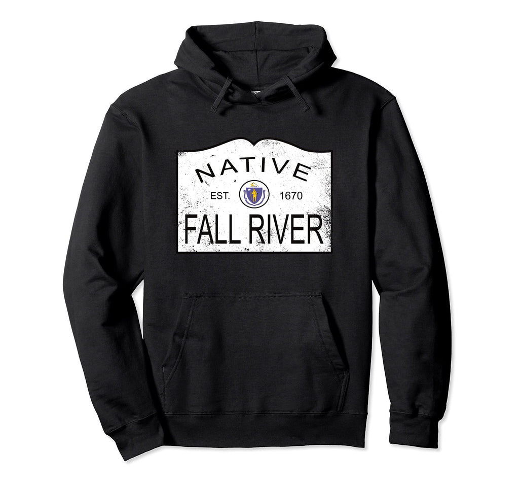 Native Fall River Massachusetts Ma Hoodie - Custom Art Print for Adults - T-Shirt, Sweatshirt, Hoodie