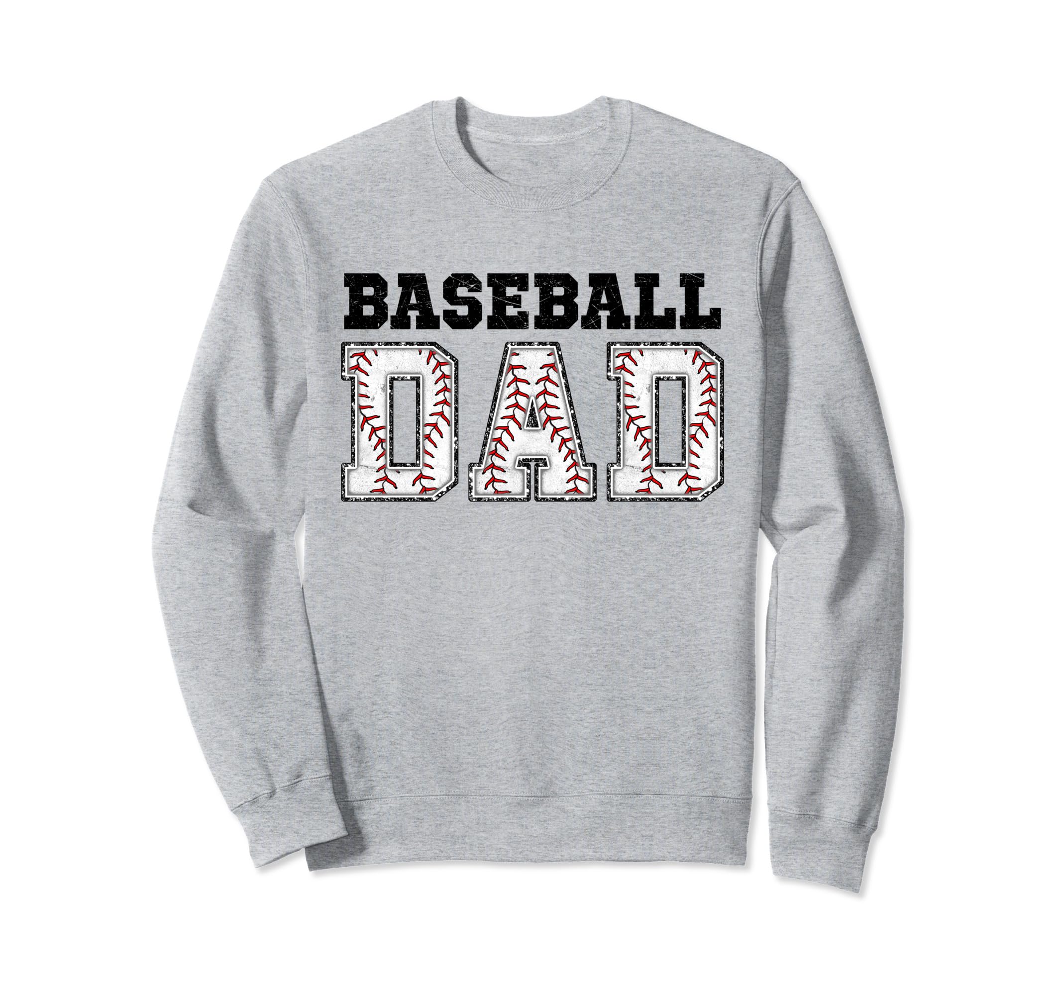 Baseball Dad Happy Fathers Day Wife Sweatshirt - Novelty Apparel Unisex - T-Shirt, Sweatshirt, Hoodie
