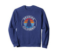 Redding California Ca 70S Sweatshirt - Casual Everyday Wear for Adults - T-Shirt, Sweatshirt, Hoodie