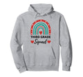Third Grade Squad Third Grade Vibes Hoodie - Aesthetic Graphic Men Women - T-Shirt, Sweatshirt, Hoodie