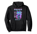 Cat Japanese Welcome Vaporwave Hoodie - Fun Novelty Design for Adults - T-Shirt, Sweatshirt, Hoodie
