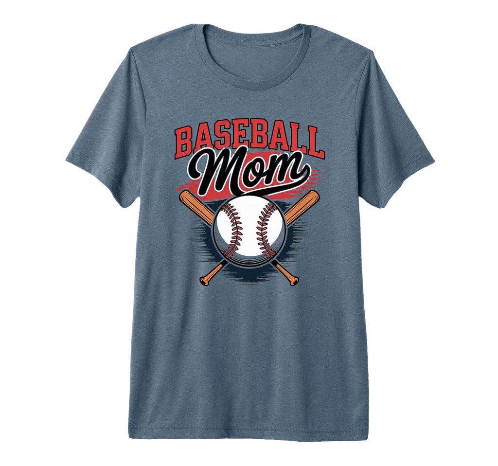 Baseball Mom Cheerleading Mama T-Shirt - Casual Everyday Wear for Adults - T-Shirt, Sweatshirt, Hoodie