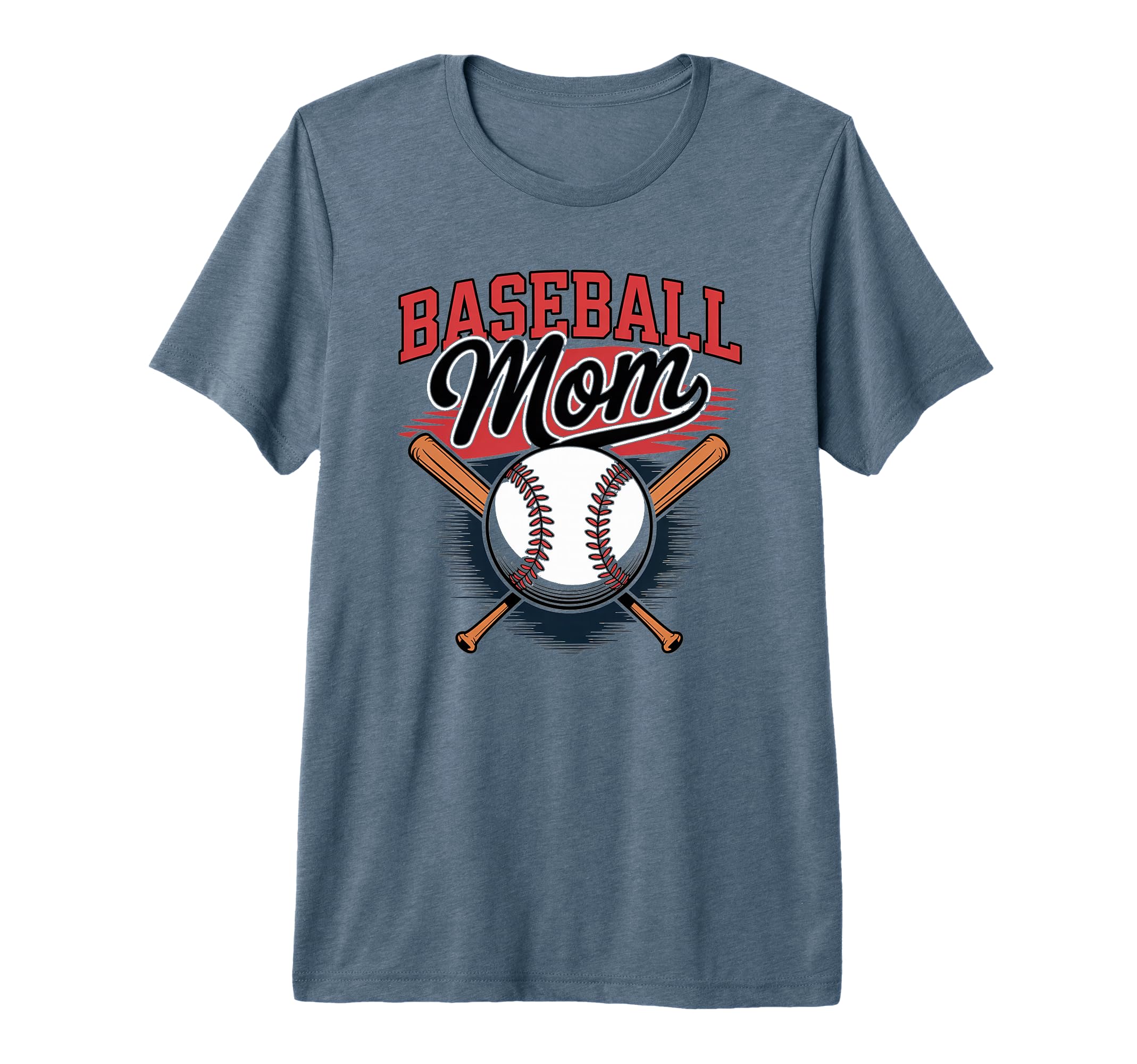 Baseball Mom Cheerleading Mama T-Shirt - Casual Everyday Wear for Adults - T-Shirt, Sweatshirt, Hoodie