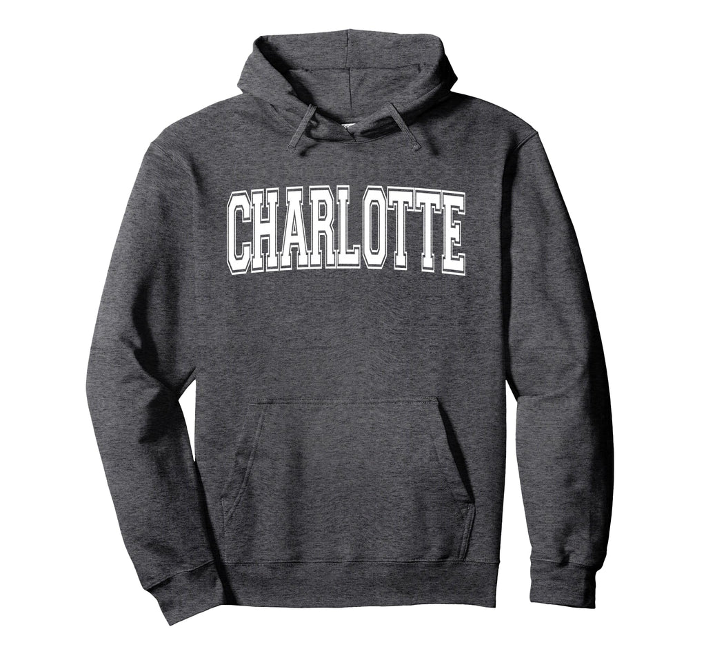Charlotte Nc North Carolina Usa Sports Hoodie - Unique Graphic for Adults - T-Shirt, Sweatshirt, Hoodie