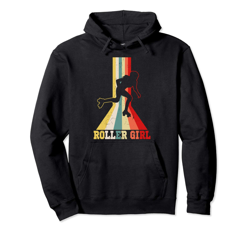 Roller Roller Derby Skates Skater Gift Hoodie - Custom Art Print Unisex - T-Shirt, Sweatshirt, Hoodie