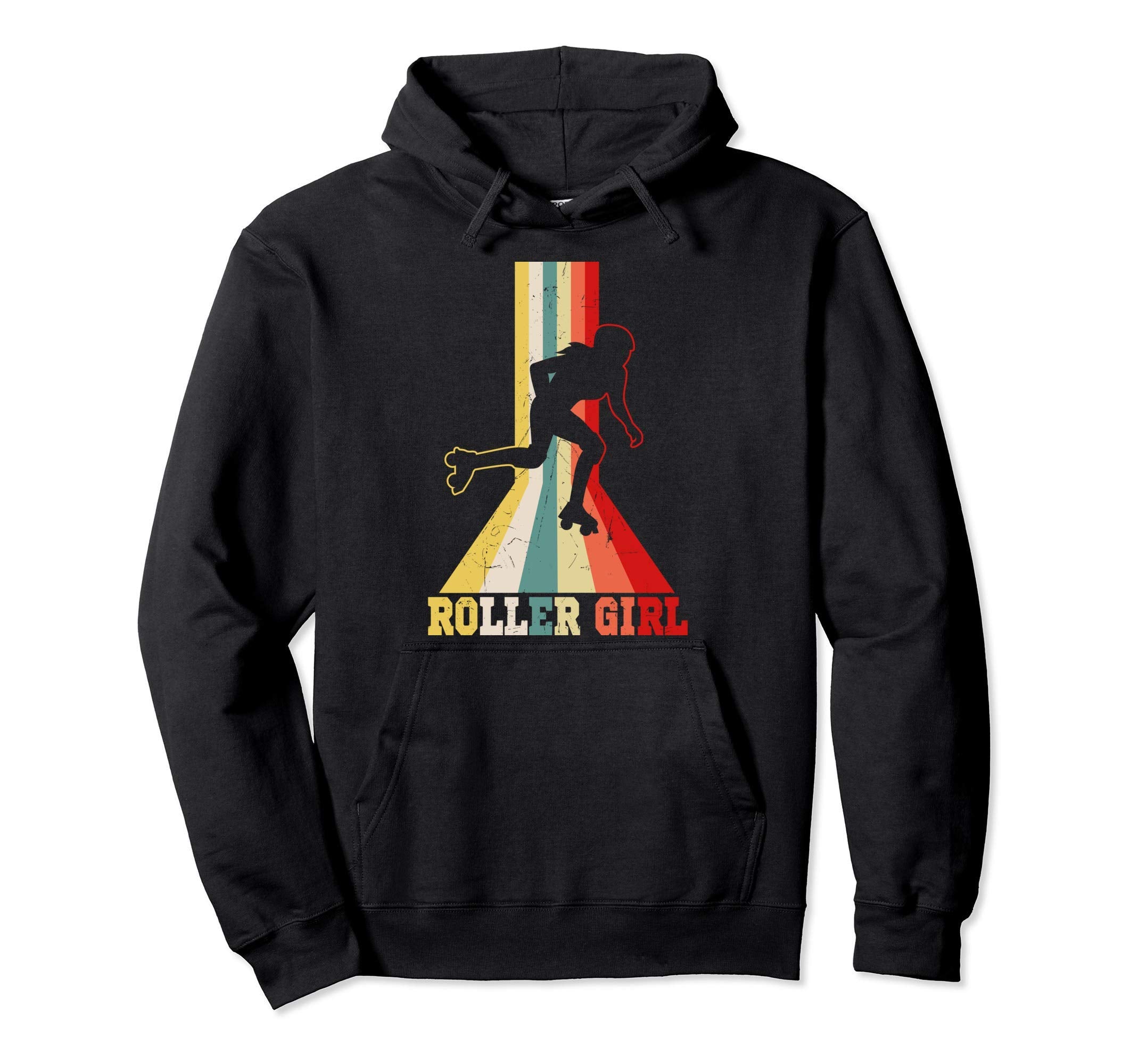 Roller Roller Derby Skates Skater Gift Hoodie - Custom Art Print Unisex - T-Shirt, Sweatshirt, Hoodie