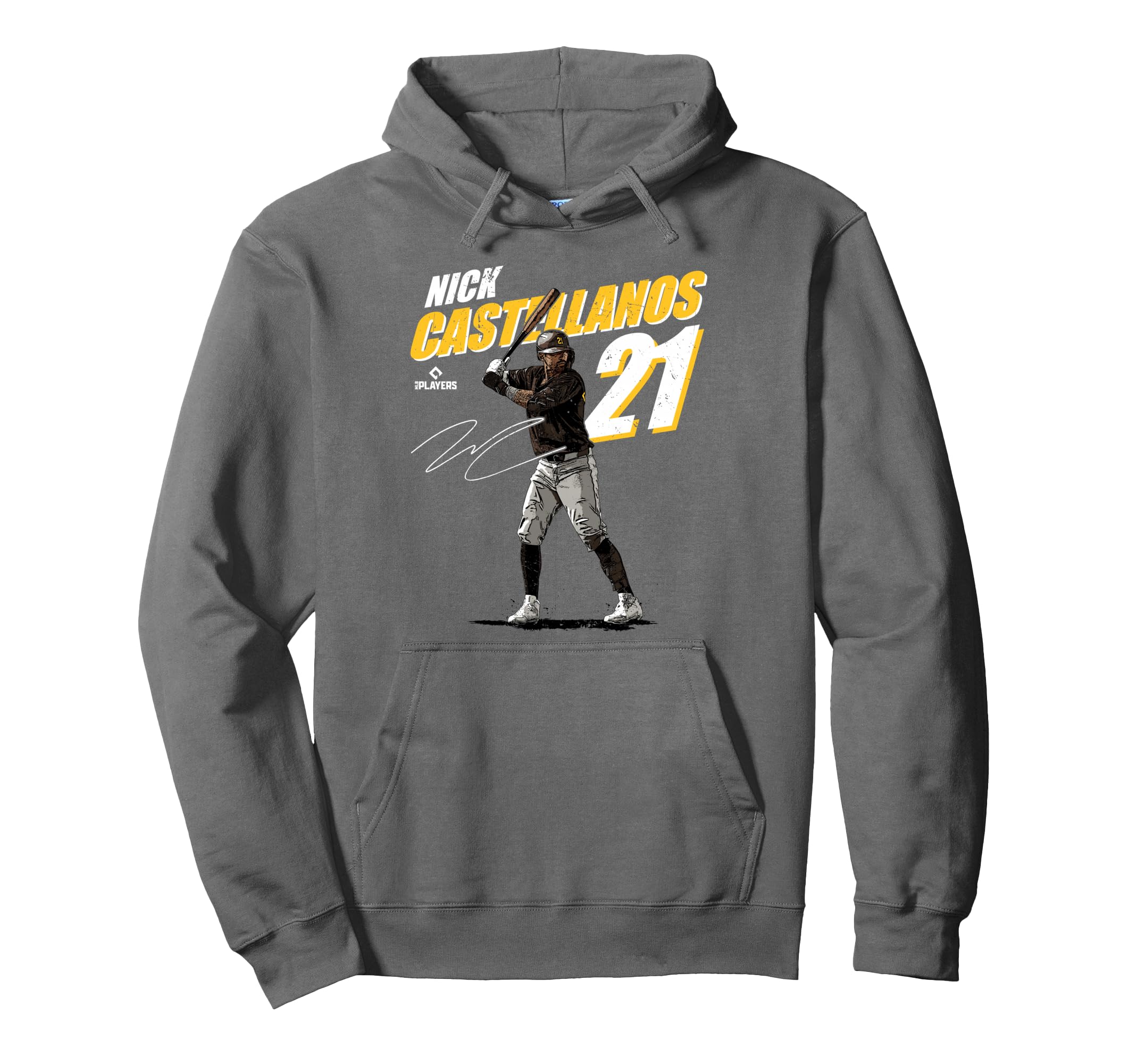 Nick Castellanos San Diego Baseball Hoodie - Casual Everyday Wear Unisex - T-Shirt, Sweatshirt, Hoodie