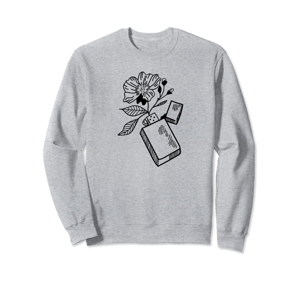 Trendy Y2K Lighter Grunge Streetwear Sweatshirt - Trendy Graphic Unisex - T-Shirt, Sweatshirt, Hoodie