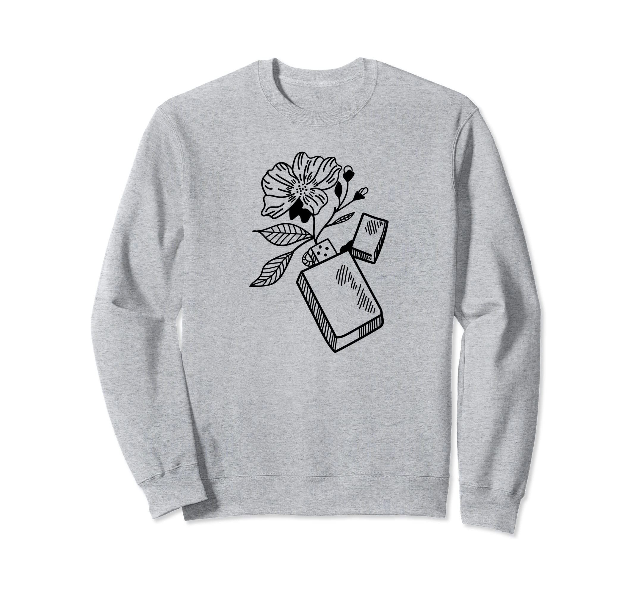 Trendy Y2K Lighter Grunge Streetwear Sweatshirt - Trendy Graphic Unisex - T-Shirt, Sweatshirt, Hoodie