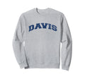 Davis California Varsity Grey Sweatshirt - Unique Graphic for Adults - T-Shirt, Sweatshirt, Hoodie