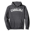 Carolina Distressed Hoodie - Minimalist Print Men Women - T-Shirt, Sweatshirt, Hoodie