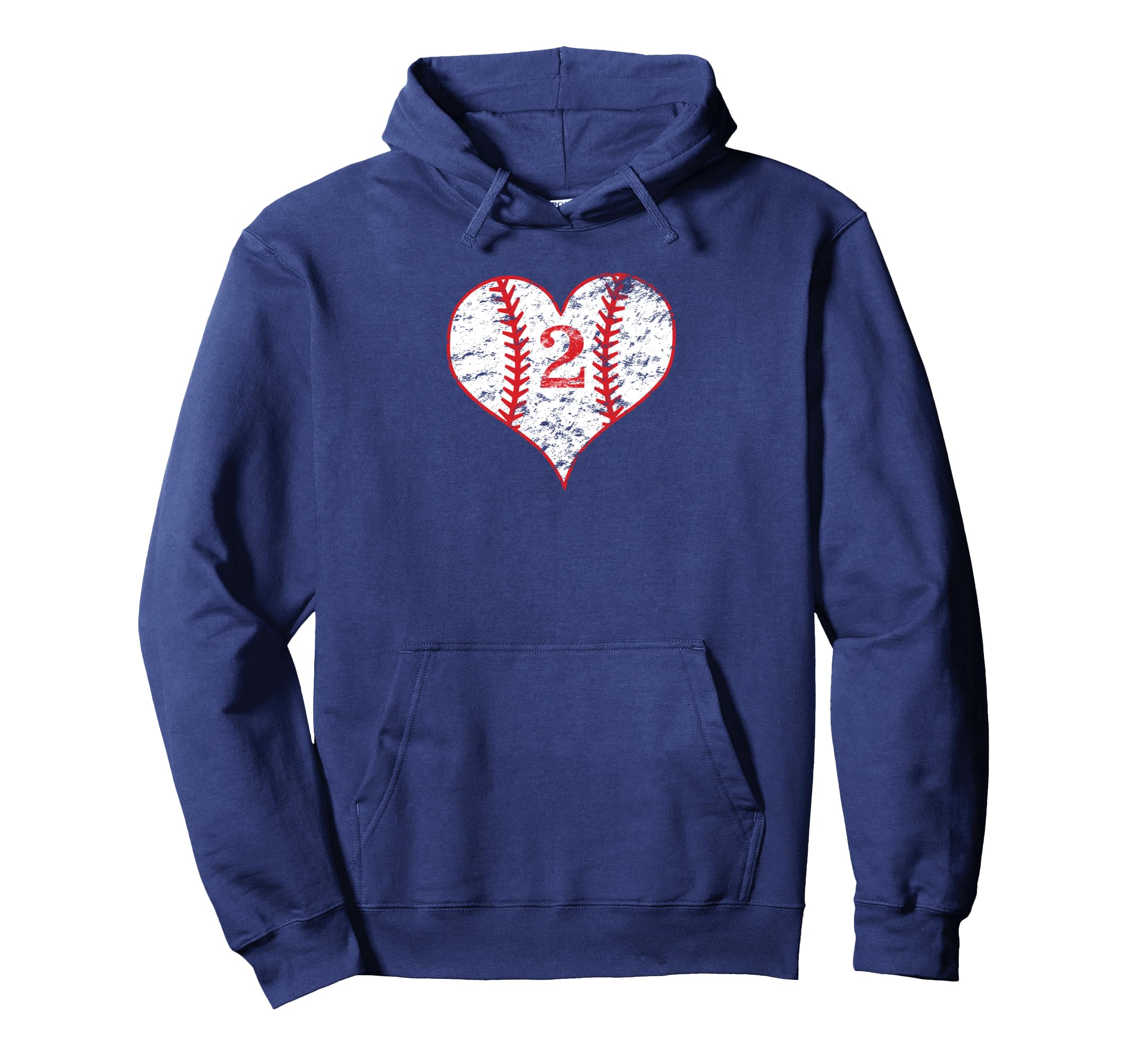 Love Baseball Mom 2 Baseball Heart Hoodie - Trendy Graphic for Adults - T-Shirt, Sweatshirt, Hoodie
