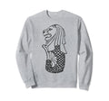 Merlion Distressed Sweatshirt - Novelty Apparel Men Women - T-Shirt, Sweatshirt, Hoodie