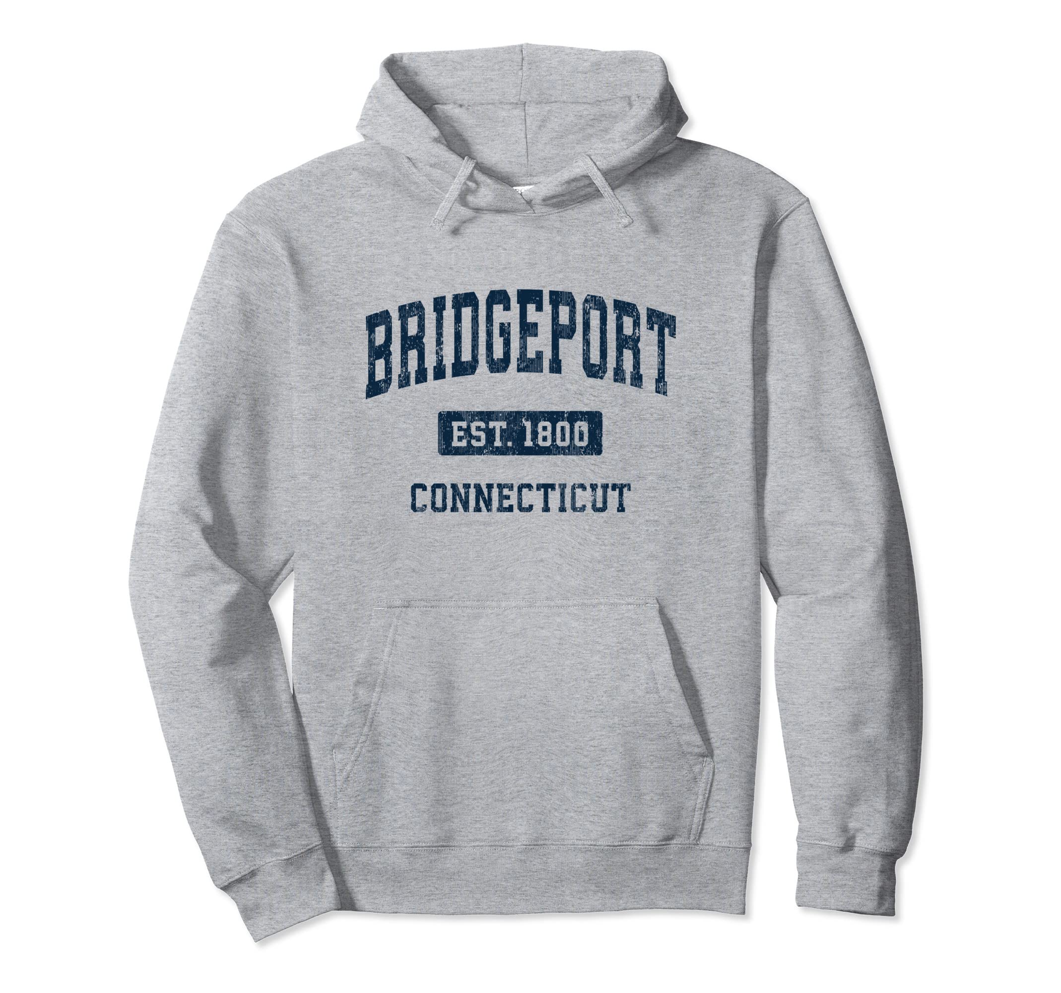 Bridgeport Connecticut Ct Athletic Sports Hoodie - Streetwear Style Unisex - T-Shirt, Sweatshirt, Hoodie