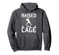 Raised Cage Baseball Softball Training Hoodie - Streetwear Style Unisex - T-Shirt, Sweatshirt, Hoodie