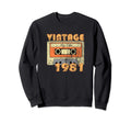 1981 Distressed 40 Birthday Sweatshirt - Streetwear Style Unisex - T-Shirt, Sweatshirt, Hoodie