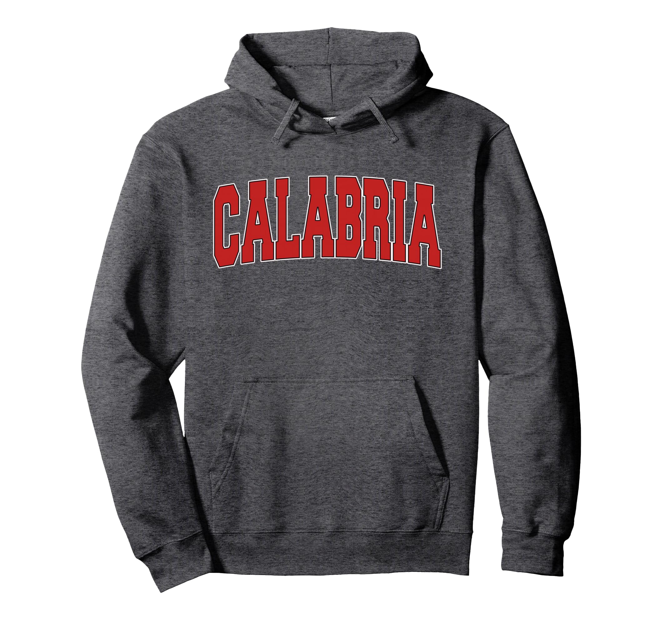 Calabria Italy Varsity Italian Sports Hoodie - Unique Graphic Men Women - T-Shirt, Sweatshirt, Hoodie