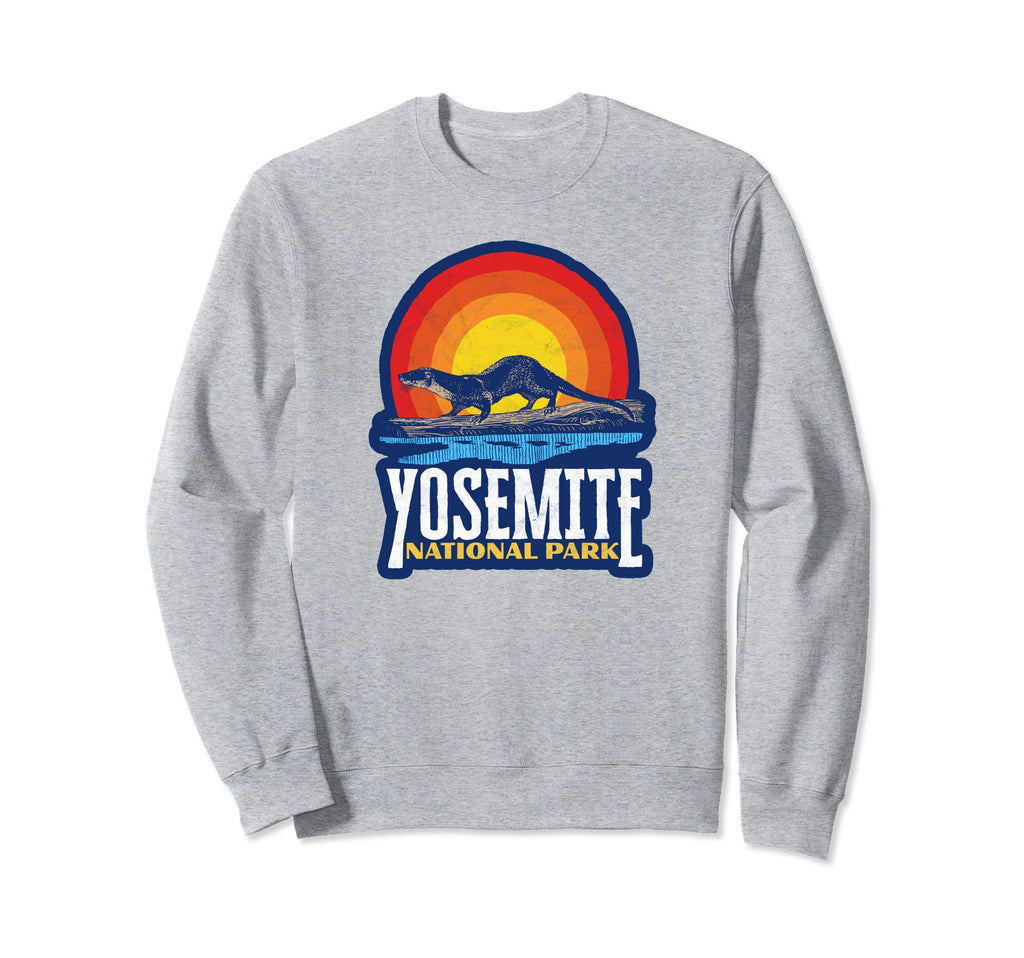 River Otter Yosemite National Park Sweatshirt - Streetwear Style Unisex - T-Shirt, Sweatshirt, Hoodie