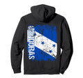 Honduras Flag Distressed Honduras Hoodie - Streetwear Style for Adults - T-Shirt, Sweatshirt, Hoodie
