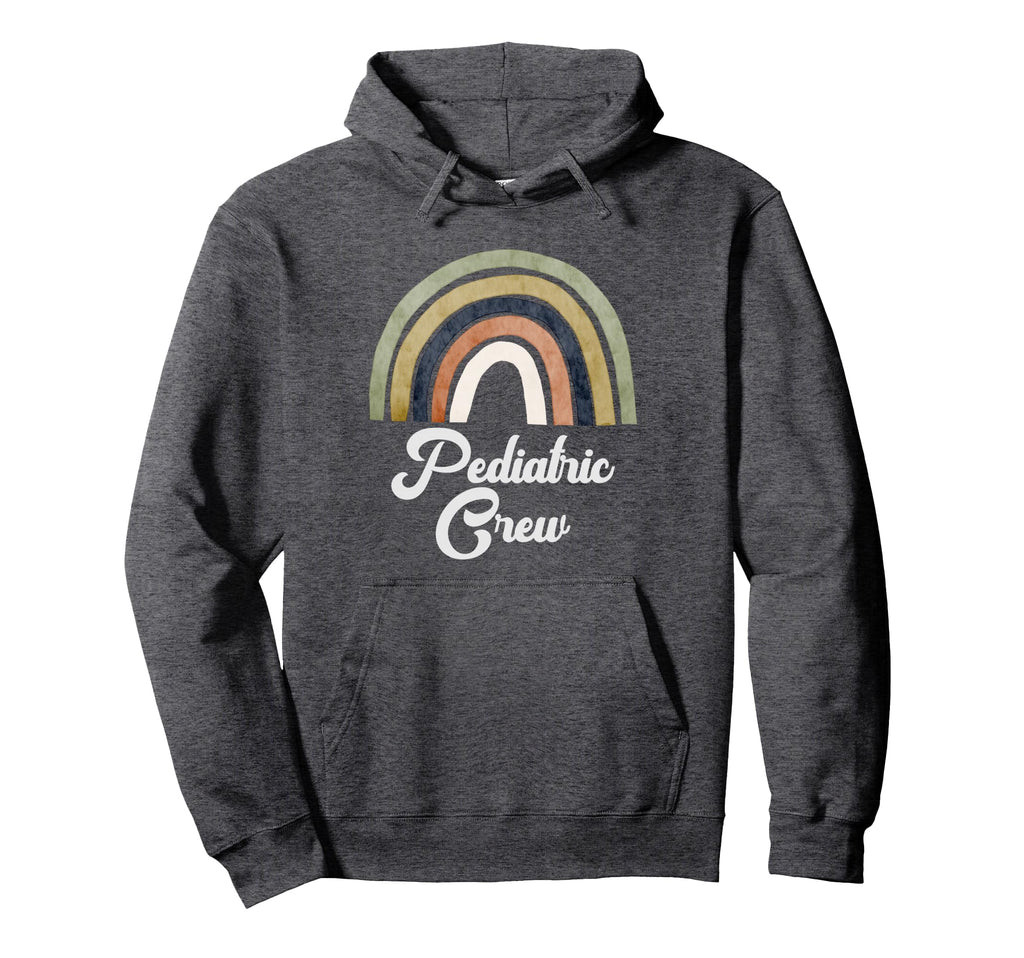 Boho Rainbow Pediatric Crew Pediatrics Hoodie - Streetwear Style Unisex - T-Shirt, Sweatshirt, Hoodie