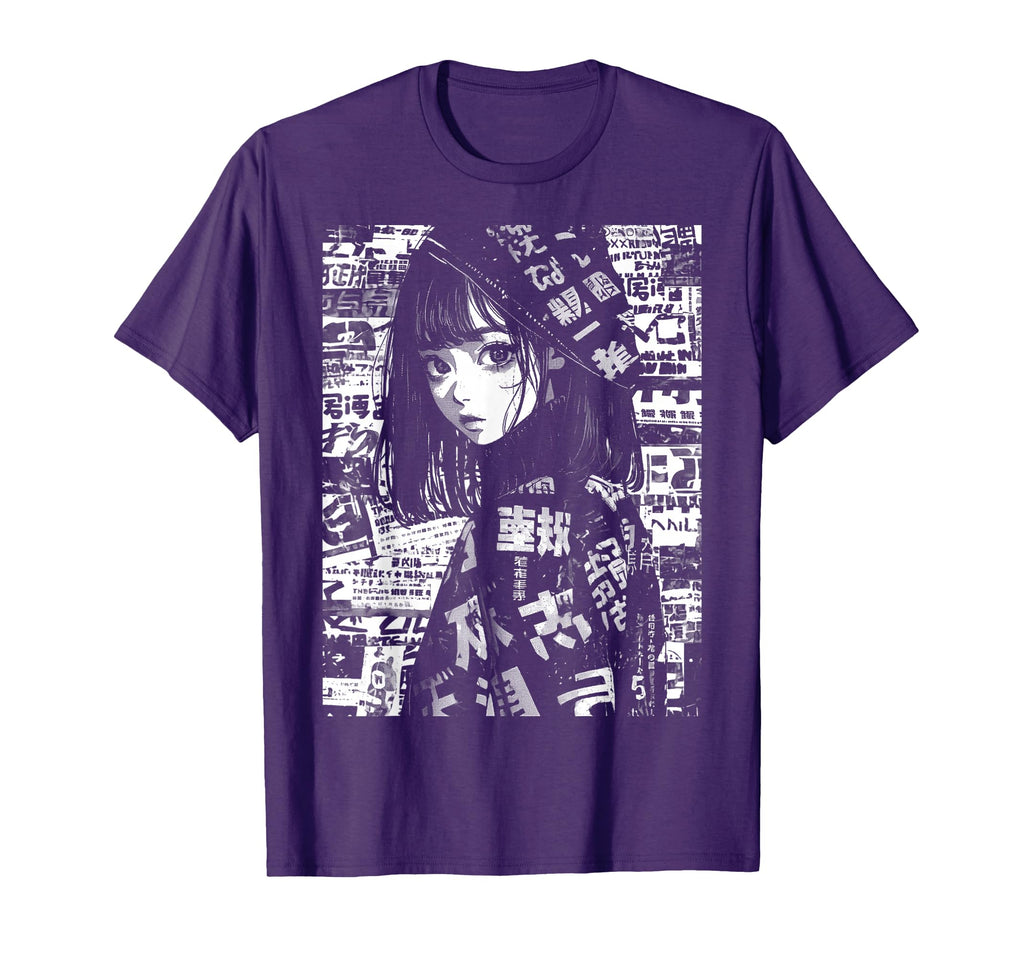 80S 90S Anime Manga Kawaii Grunge T-Shirt - Casual Everyday Wear Unisex - T-Shirt, Sweatshirt, Hoodie